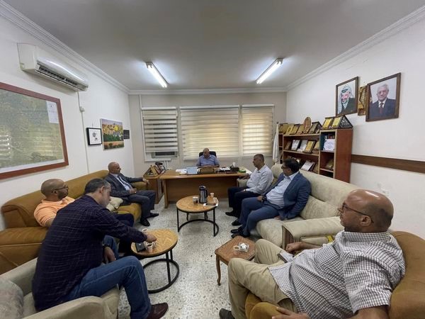 استقبال الهيئة الإدارية للغرفة التجارية الصناعية